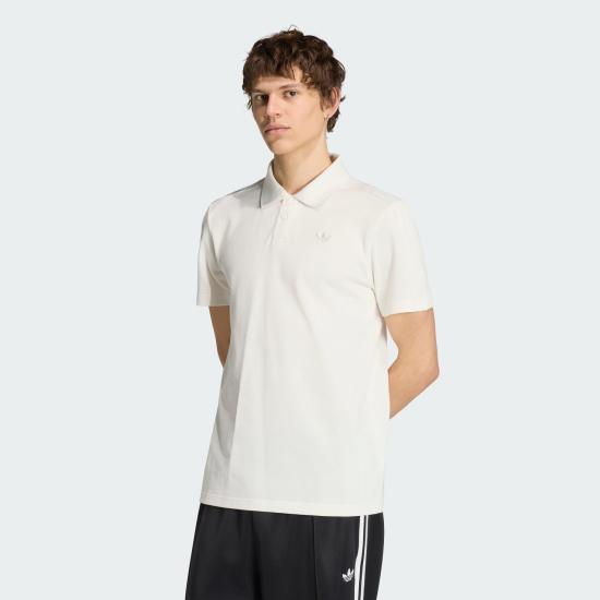  아디다스 폴로 티셔츠 KV6674 Cloud White DOM - ADIDAS