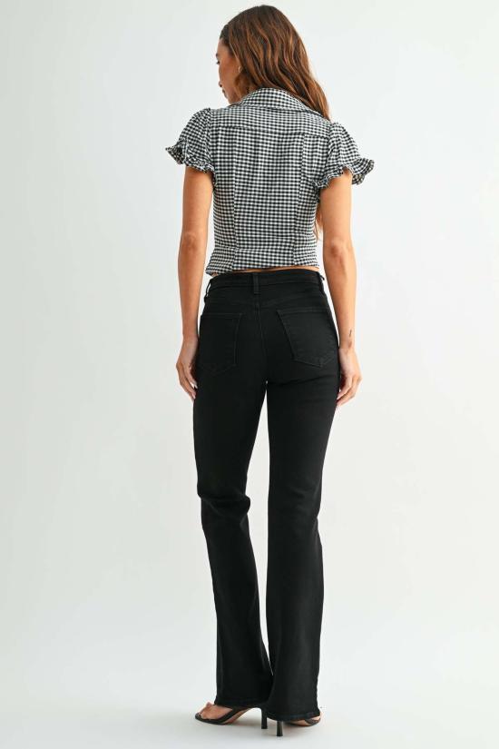 저스트 블랙 데님 데님 팬츠 BP532J BLACK - JUST BLACK DENIM
