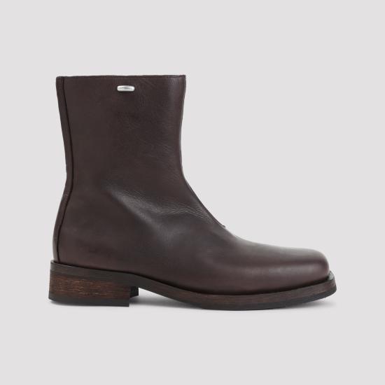 26FW 아워레가시 카미온 왁스드 레더 부츠 A4267CMB MATTED BROWN - OUR LEGACY
