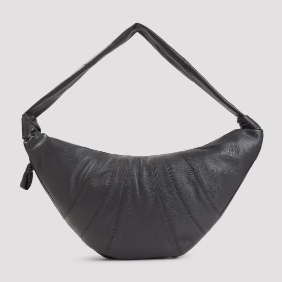 26FW 르메르 크루아상 라지 소프트 그레인드 레더 크로스백 BG0000 LL0018 BR490 DARK CHOCOLATE - LEMAIRE