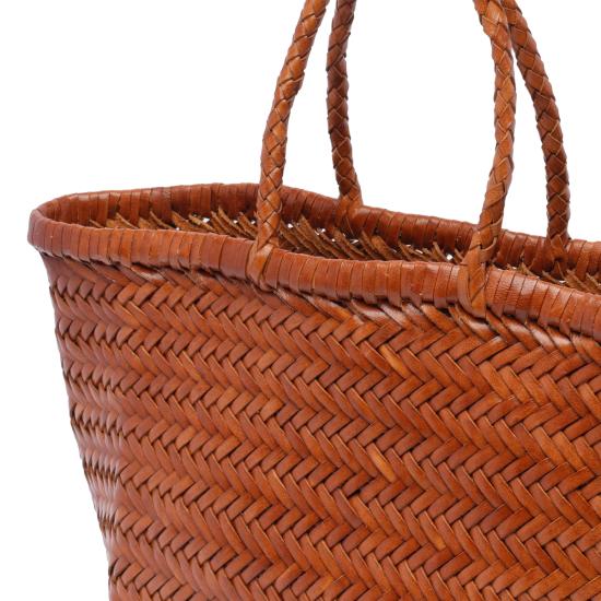 26FW 드래곤디퓨전 토트백 8811 TAN BLACK EDGE BROWN - DRAGON DIFFUSION