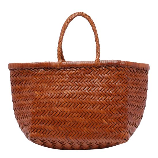 26FW 드래곤디퓨전 토트백 8811 TAN BLACK EDGE BROWN - DRAGON DIFFUSION