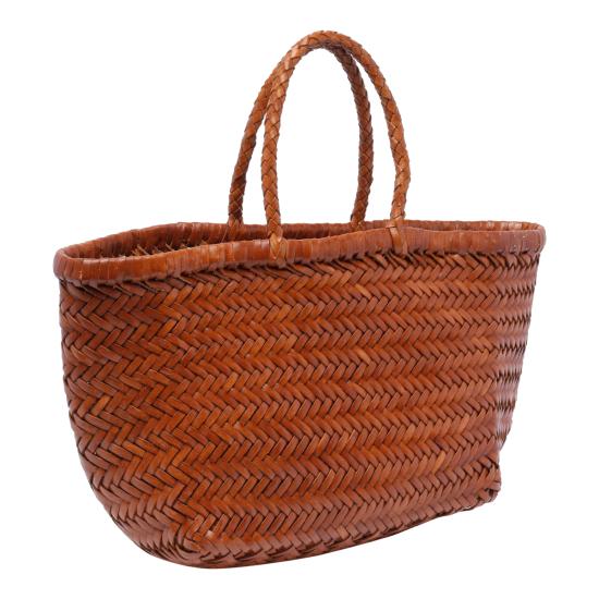26FW 드래곤디퓨전 토트백 8811 TAN BLACK EDGE BROWN - DRAGON DIFFUSION