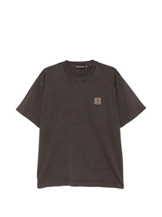 26FW 칼하트 WIP 숏슬리브 비스타 티셔츠 I030780 47GD TOBACCO