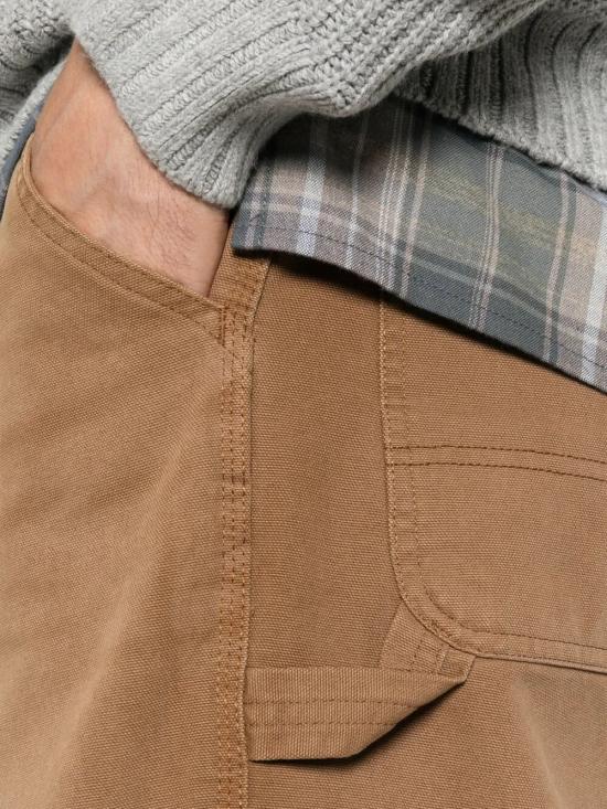 26FW 칼하트 WIP 싱글 니 팬츠 I034798 3TG4O WIP H BROWN - CARHARTT WIP