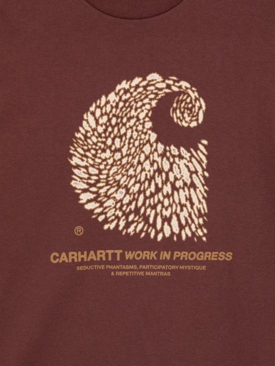 26FW 칼하트 WIP 반팔 티셔츠 I037240 826XX AMARONE - CARHARTT WIP