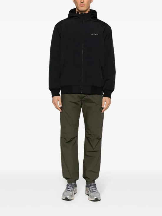 26FW 칼하트 WIP 후드 세일 자켓 I028436 0D2XX BLACK WHITE - CARHARTT WIP