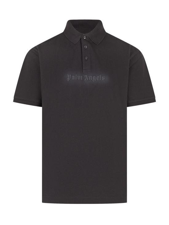 26FW 팜앤젤스 폴로 티셔츠 PAMGB02F26FB02 1009 BLACK GREY