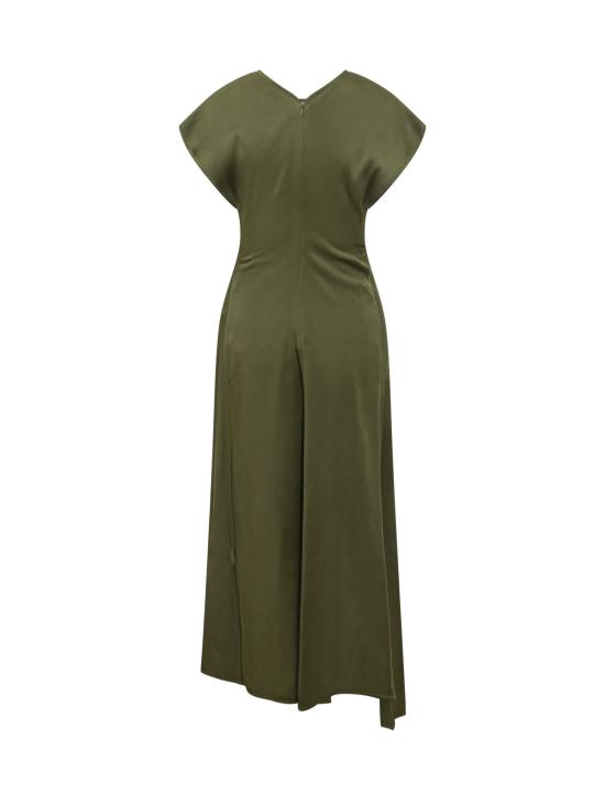 26FW 빅토리아 베컴 롱 원피스 1426WDR007292D 9990 MARSH GREEN - VICTORIA BECKHAM
