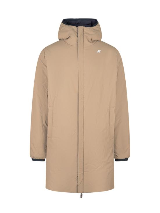 26FW 까웨 패딩 K6128WW D0V BLUE DEPTH BEIGE KHAKI - K-WAY