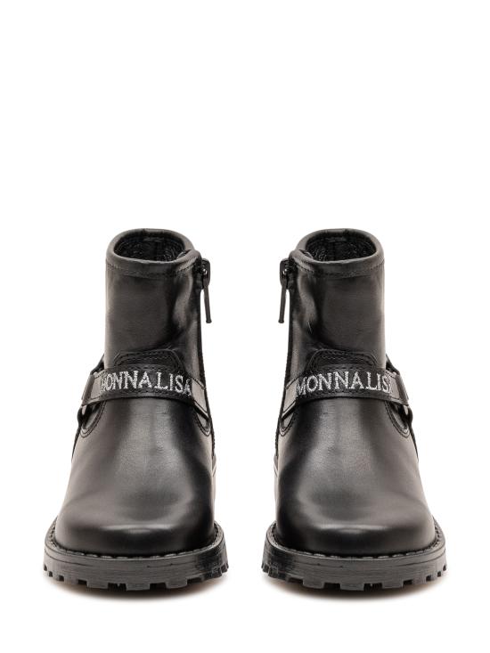 26FW [키즈] 모나리자 미들 부츠 83H0068782 0050 NERO - MONNALISA