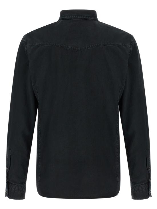 26FW 톰포드 긴팔 셔츠 HDS001FMC304NAA Black - TOMFORD