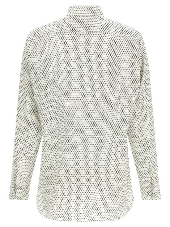 26FW 톰포드 긴팔 셔츠 HRN009FMS132WNC White Black - TOMFORD