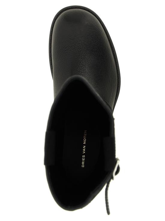 26FW 드리스 반 노튼 부츠 2620217230503900 Black - DRIES VAN NOTEN
