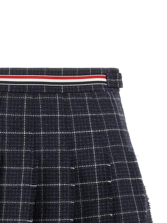 26FW 톰브라운 미디 스커트 FGC402TF1216415 Blue - THOM BROWNE