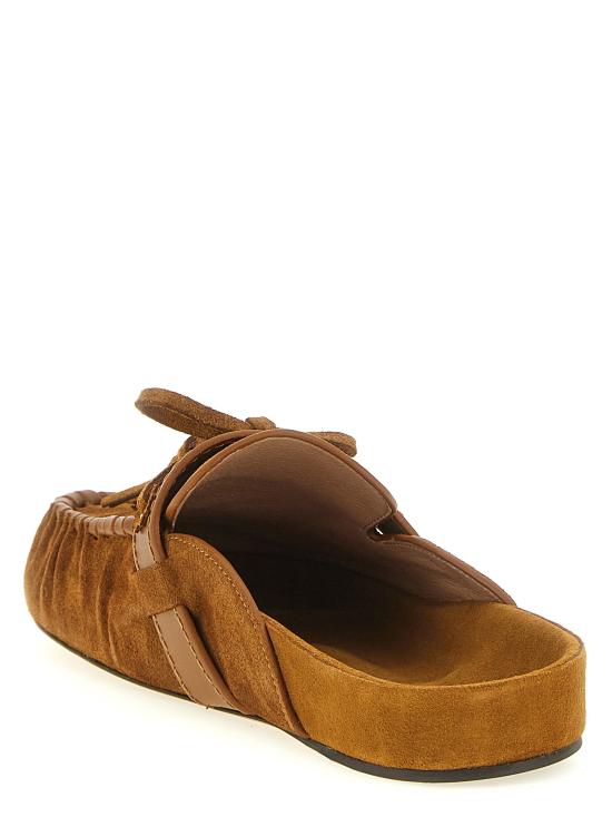 26FW 이자벨마랑 플랫 슈즈 MC0039FAD3A38S50CO Brown - ISABEL MARANT