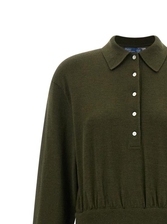 26FW 폴로 랄프로렌 롱 원피스 211B17448002 Green - POLO RALPH LAUREN