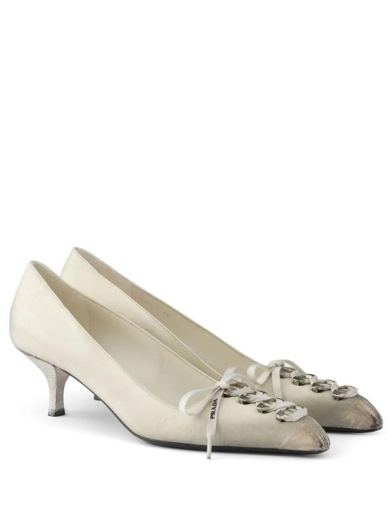 26FW 프라다 앤틱 레더 펌프스 1I612OFA055 V69 F0K74 TALCO - PRADA