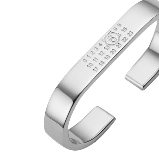 26FW MM6 메종마르지엘라 팔찌 SM6UQ0120 P6469951 Silver - MM6 MAISON MARGIELA