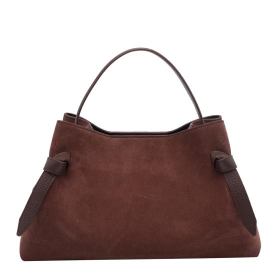 26FW 유제피 토트백 GYOZA SUEDES033 BROWN - YUZEFI