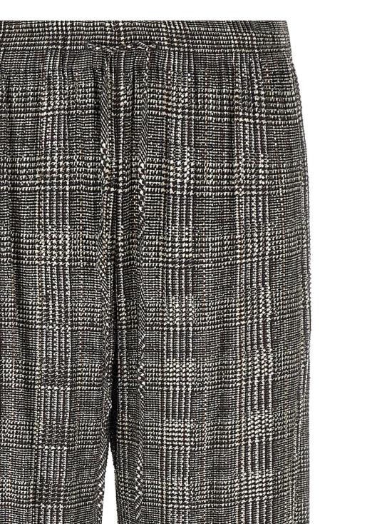 26FW 에르마노 설비노 팔라초 팬츠 올오버 크리스탈 팬츠 그레이 - ERMANNO SCERVINO