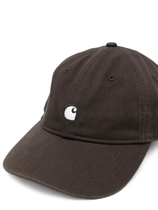26FW 칼하트 WIP 메디슨 로고 볼캡 I036730 3XNXX TOBACCO WHITE - CARHARTT WIP