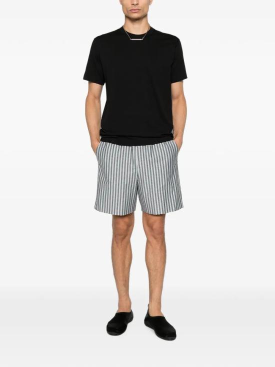 26FW 꼼데가르송 반팔 티셔츠 FR T007 W26 3 BLACK WHITE - COMME DES GARCONS