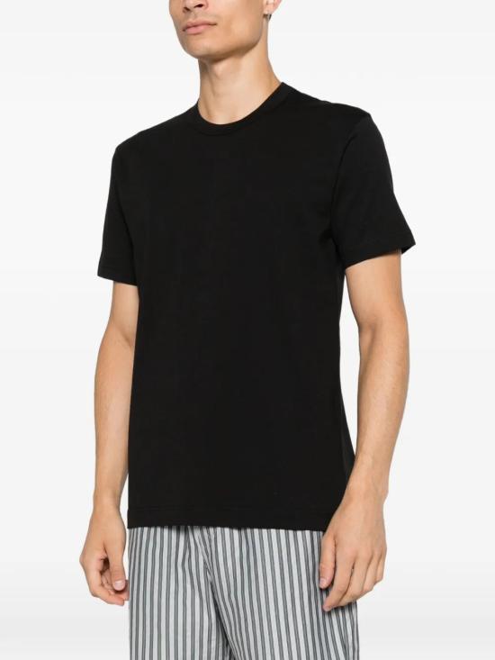 26FW 꼼데가르송 반팔 티셔츠 FR T007 W26 3 BLACK WHITE - COMME DES GARCONS