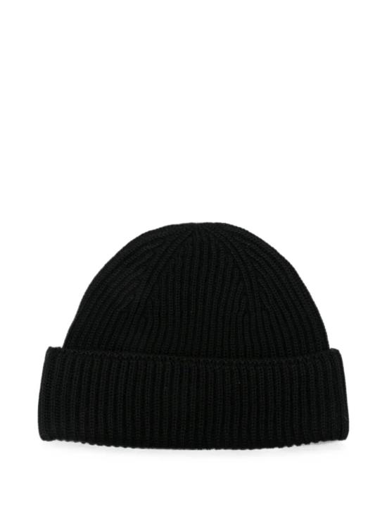 26FW 메종키츠네 폭스 헤드 라지 비니 PM06112KT1022 P199 BLACK - MAISON KITSUNE