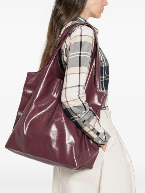 26FW 아페쎄 토트백 PUABR M61565 HAJ BLACKBERRY - A.P.C.
