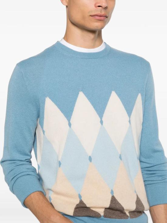 26FW 발렌타인 스웨터 B2P000 12KA8 93019 DUSK BLUE - BALLANTYNE