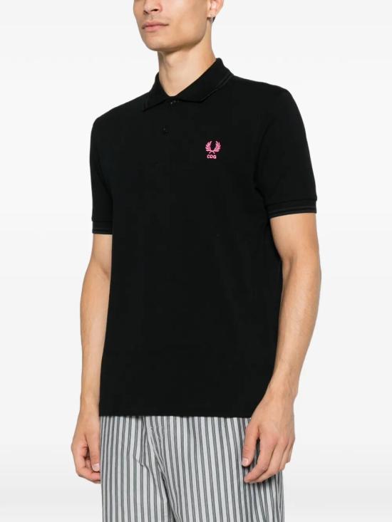 26FW 꼼데가르송 반팔 티셔츠 FR T522 W26 1 BLACK - COMME DES GARCONS