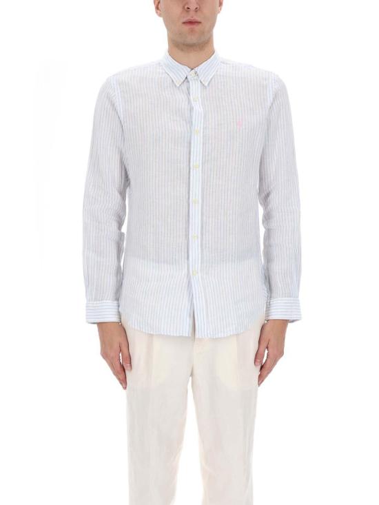 26SS 폴로 랄프로렌 셔츠 710B156470027188AWHITEBLUE - POLO RALPH LAUREN