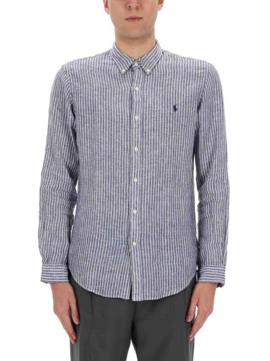 26SS 폴로 랄프로렌 셔츠 710B156470017188GNEWCLASSICNAVY BLUE - POLO RALPH LAUREN
