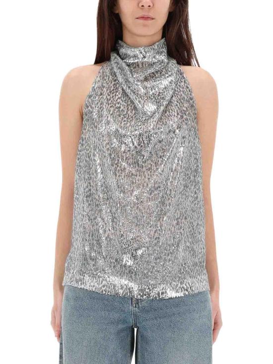26SS 스텔라 맥카트니 민소매 티셔츠 6T02703HJ3038000 SILVER - STELLA MCCARTNEY