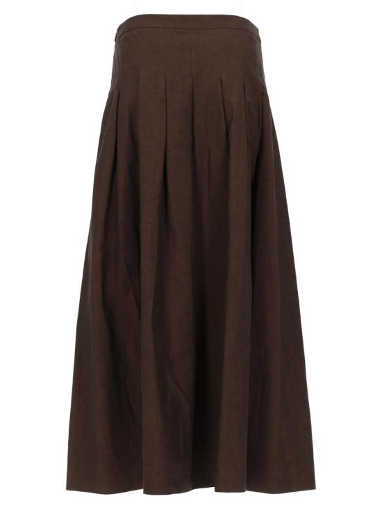 26SS 피티토리노 롱 스커트 CDGORAZ00STDZI330850 Brown - PT TORINO