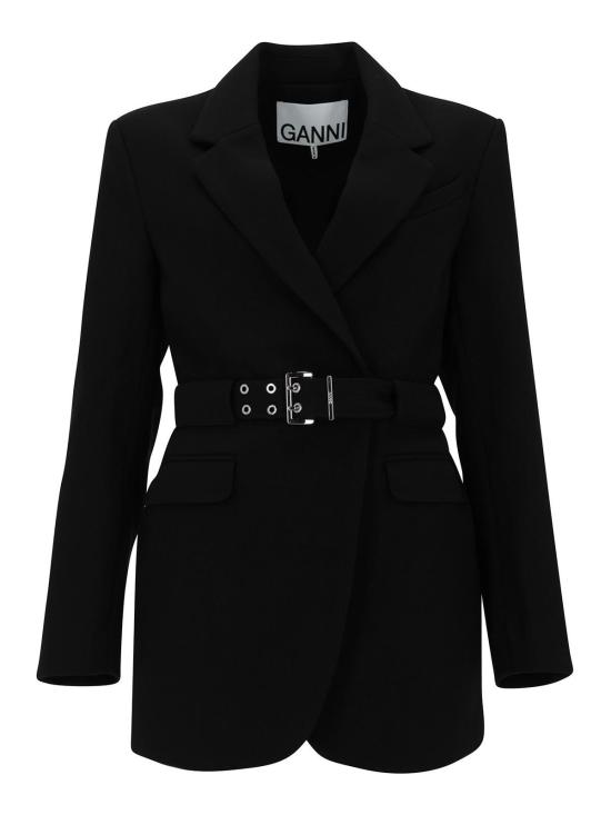 26SS 가니 수트 자켓 W0241099 BLACK