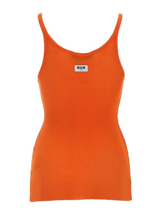 26SS 엠에스지엠 민소매 티셔츠 4041MDT72N26713010 ORANGE - MSGM