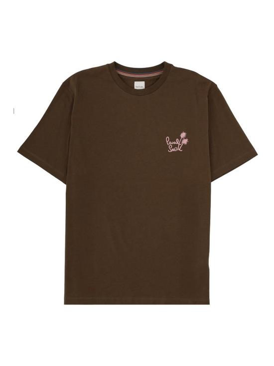 26SS 폴 스미스 반팔 티셔츠 M1R919TVP546068 BROWN