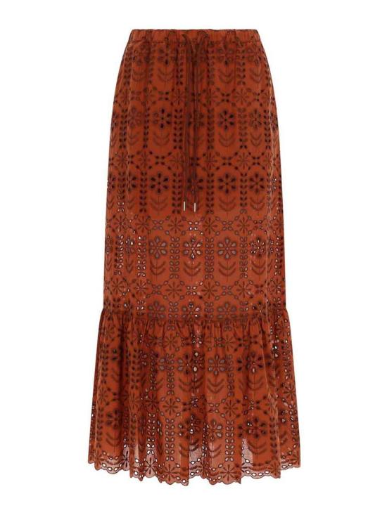 26SS PS 바이 폴스미스 롱 스커트 W2R305SV3144265 BROWN