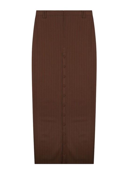26SS 장 폴 고티에 롱 스커트 SK025W0546056 Brown