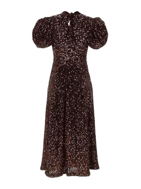 26SS 로테이트 바이 크리스텐슨 롱 원피스 1148752910BCR6092910 Brown - ROTATE BY BIRGERCHRISTENSEN
