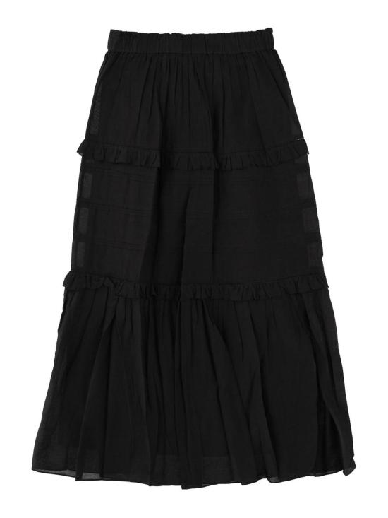 26SS 이자벨마랑에뚜왈 미디 스커트 JU0451FBB3J04E01BK Black