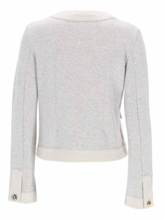26SS 모스키노 탑 51305284494 Grey - MOSCHINO