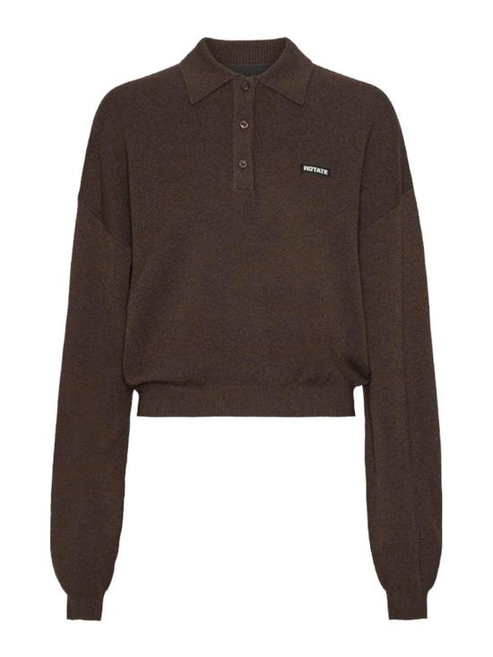 26SS 로테이트 바이 크리스텐슨 셔츠 115137166785261E17 BROWN