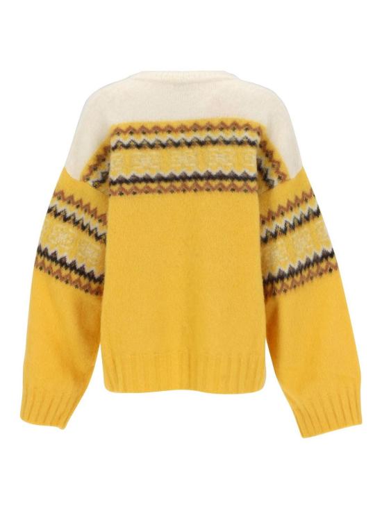 26SS 가니 탑 A1070077358 Yellow - GANNI