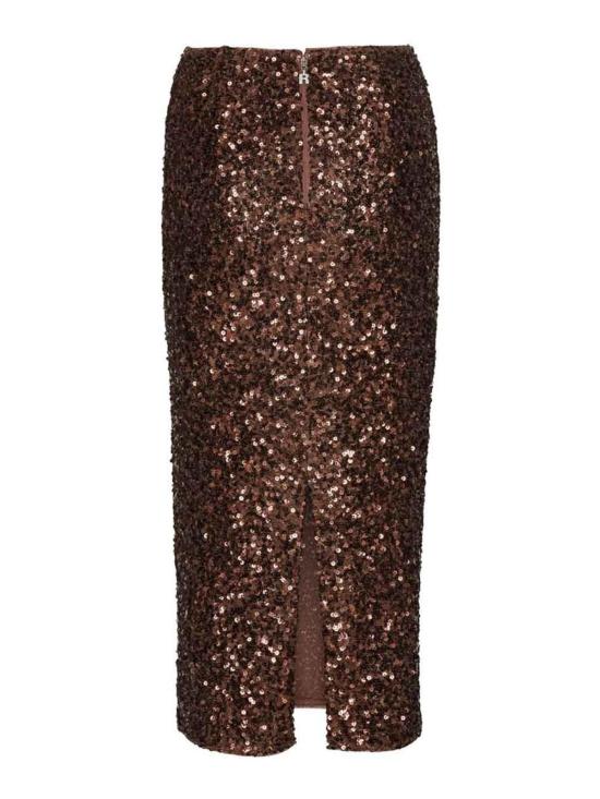 26SS 로테이트 바이 크리스텐슨 롱 스커트 1148242910BCR6092910 Brown - ROTATE BY BIRGERCHRISTENSEN