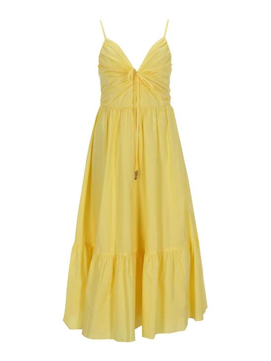 26SS 마이클 코어스 롱 원피스 MS683DHKLZ744LEMON Yellow