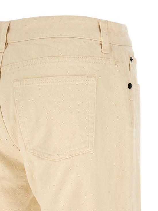 26FW 더로우 데님 팬츠 7516W3928ECR White - THE ROW