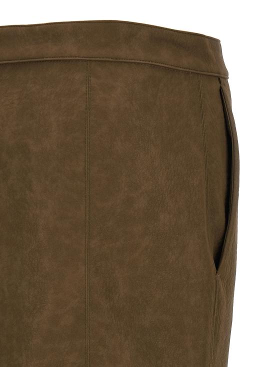 26FW 핑코 미디 스커트 107806A3MDX51 Brown - PINKO